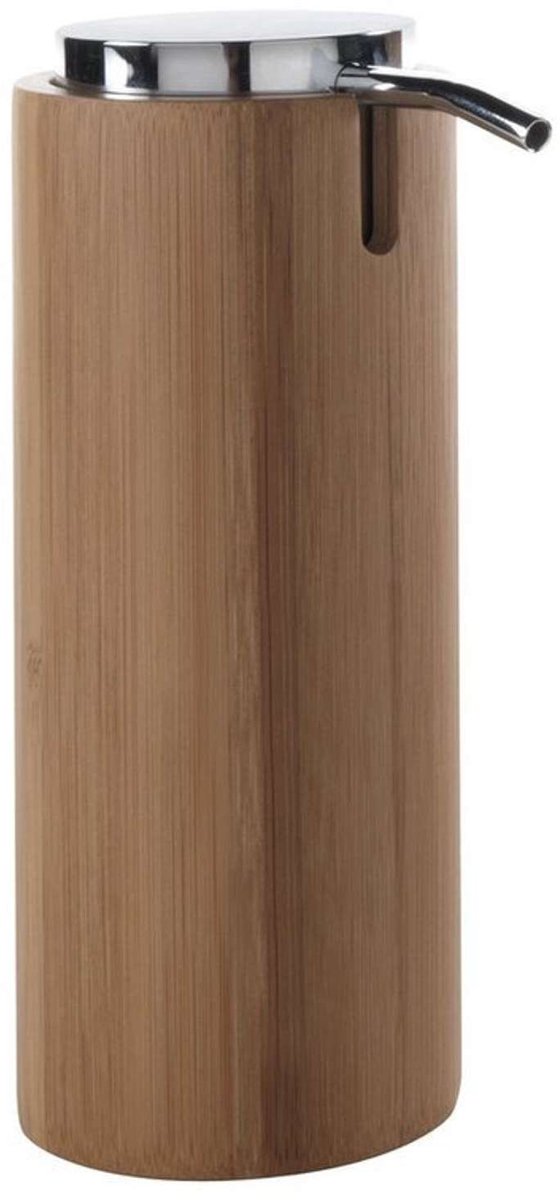Sapho Gedy Altea - Zeepdispenser, bamboe/chroom AL8035