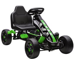 AIYAPLAY-Pedaal Go Kart-100x59x60.5cm-Kunststof-Groen