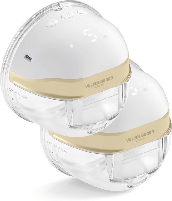 Vulpes Goods® BabyCare Handsfree Dubbele Borstkolf