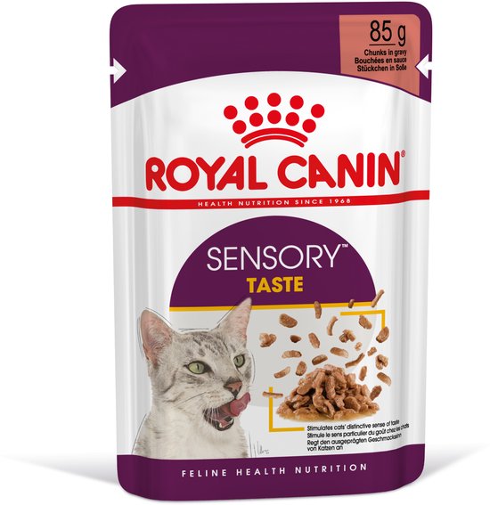 Royal Canin Sensory Multipack Taste - In Gravy - Kattenvoer - 12x85 g