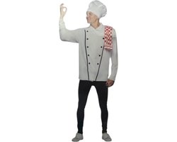Kinky Chef Kok kostuum - Master Chef Kostuum – Verleidelijke Verkleedset voor Volwassenen