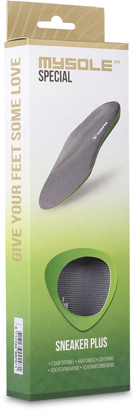 MYSOLE™ Sneaker inlegzolen - 1 paar - Maat 49