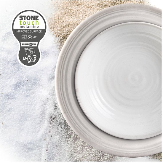 Brunner Savana Midday - melamine serviesset (12 delig) — afbeelding 4