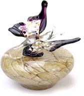 Mini Urne Papillon Transparent sur Pierre Glas Loranto Bouche