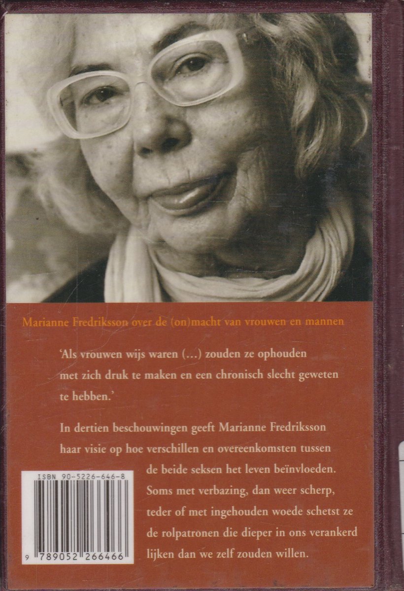 Als vrouwen wijs waren - back cover