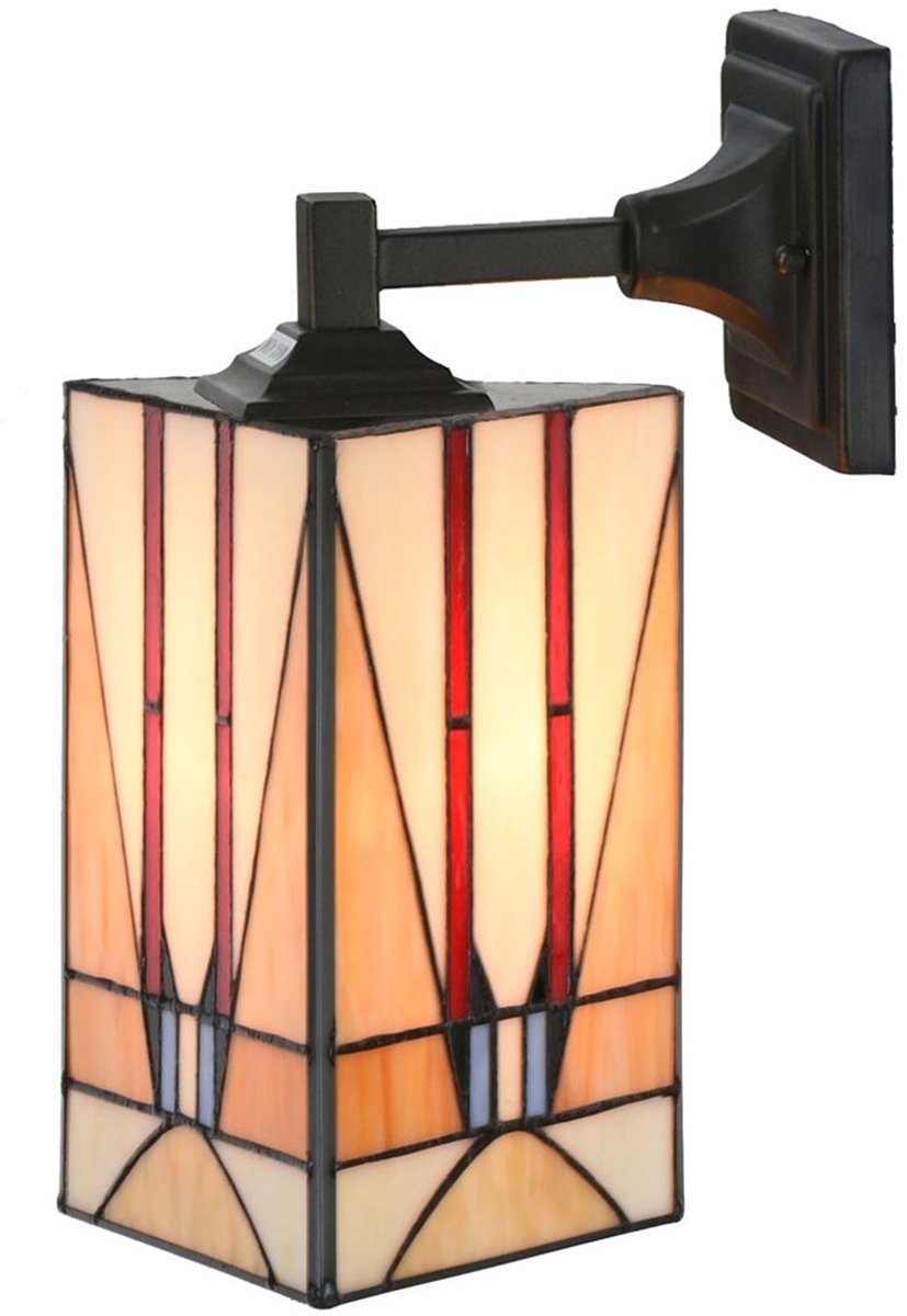 Tiffany Wandlamp Tuschinski Triangle Quadrat - Art Deco Trade