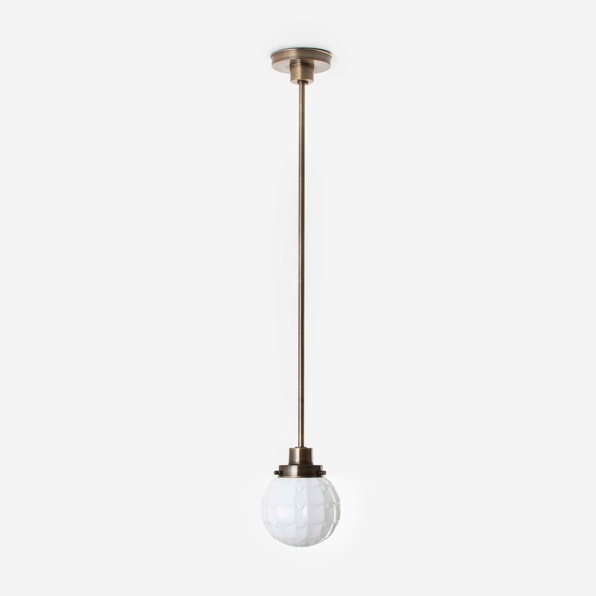 Hanglamp Artichoke 20's Brons - Art Deco Trade