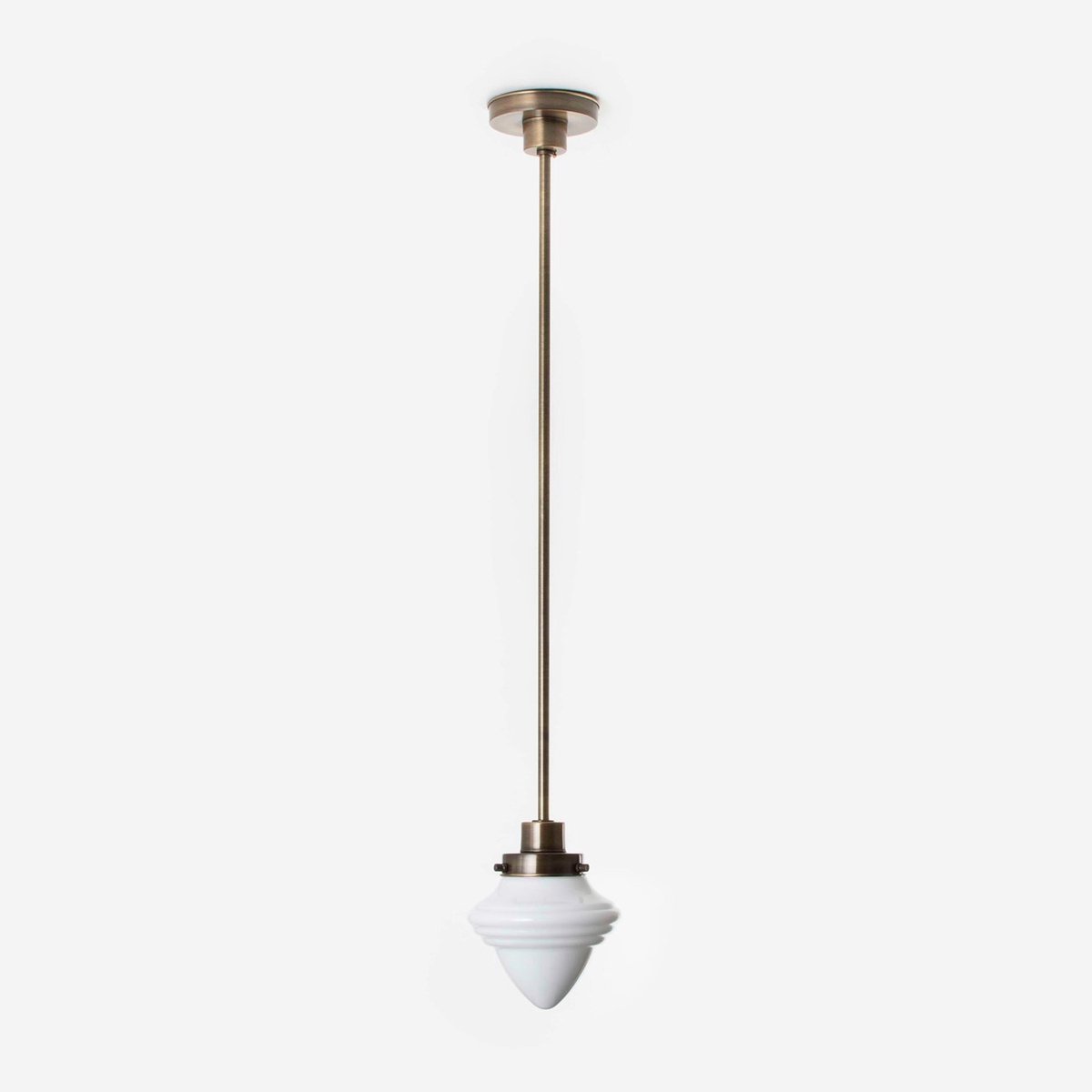 Coloured by Art Hanglamp Acorn Small 20's Brons - Art Deco Trade