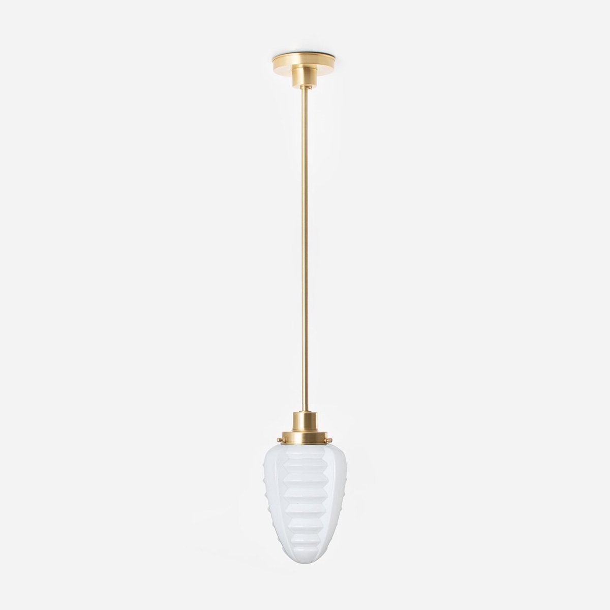 Hanglamp Parole 20's Messing - Art Deco Trade
