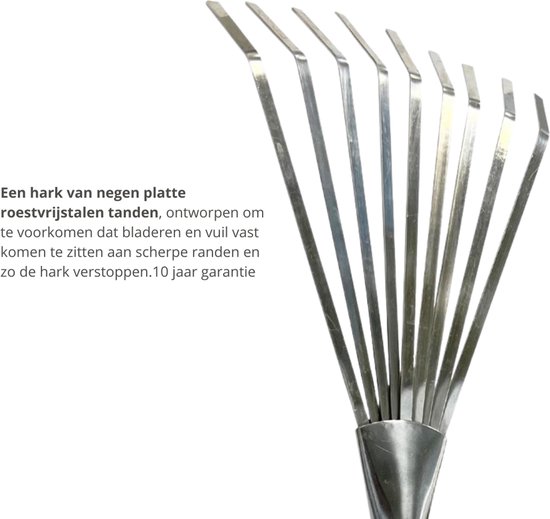 Spear & Jackson Traditioneel Mini-handhark - Roestvrijstaal - Ergonomisch - Compact van Merkloos	 — afbeelding 4