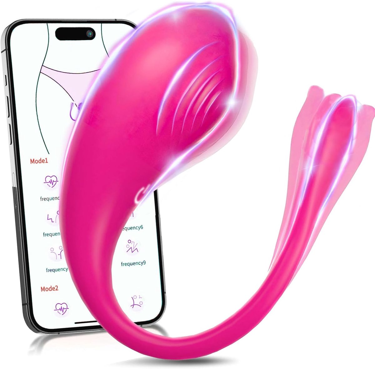 Lzwintrading - Vibrators voor Vrouwen met App Control - Sex Toys voor Vrouwen Koppels - G Spot Bullet Vibrator met 9 Vibratie Standen- Clitoris Stimulator - Dildo Vibrator Realistisch - Seksspeeltjes - Erotiek - Vibrerend Ei - Anale Speeltjes