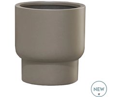 Plantenbak Roskilde Large | Taupe | Bloempot | Ø54 x H60 cm