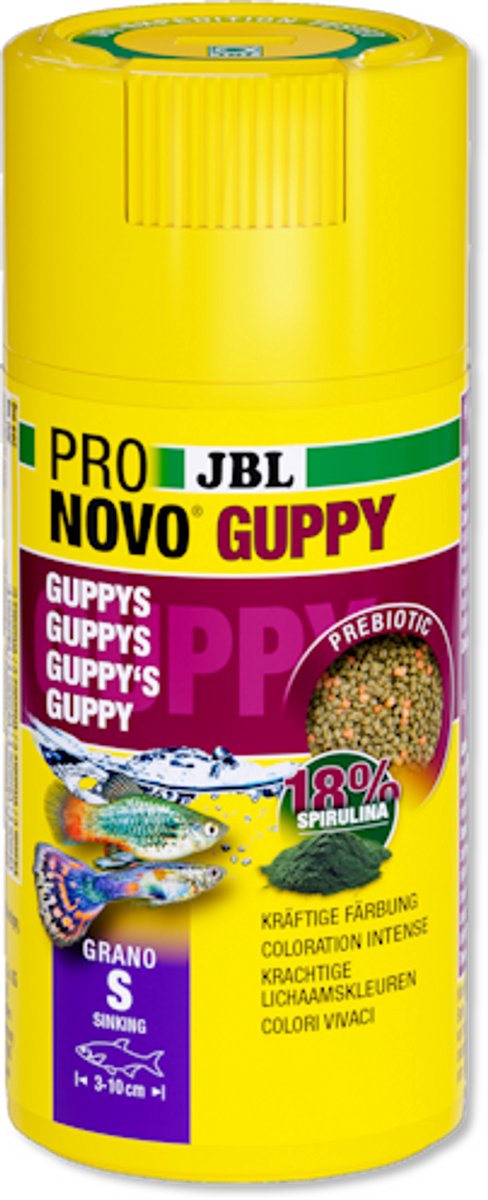 Pronovo guppy grano s 100 ml click