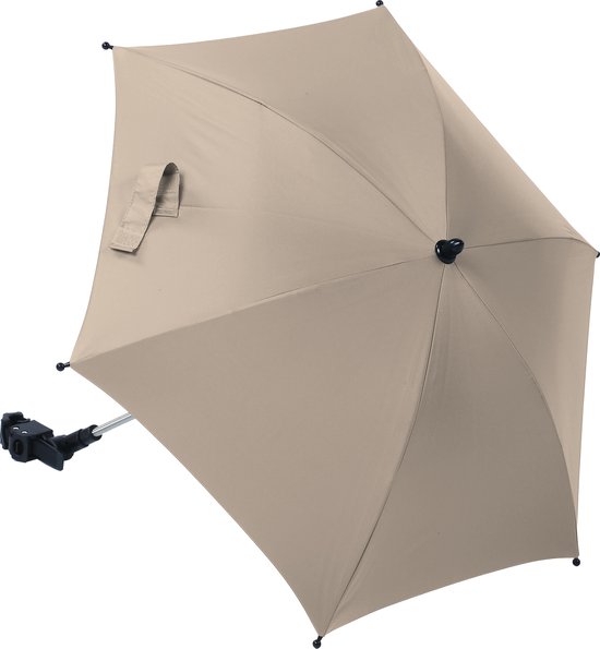 Titaniumbaby Parasol met universele klem 50+ Protectie - Beige