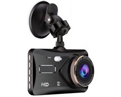 Dashcam voor Auto - 4K M11 Pro Dual Camera – 4 inch Touchscreen – Dashboardcamera – Full HD 1080p – 170° Wijdhoeklens – Nachtvisie – Bewegingssensor – G-sensor – Autocamera Voor én Achter