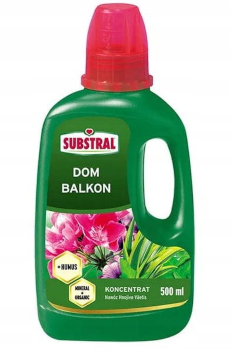 Substral - Huis- en Balkonplantenmest - Met Humus - 500ml