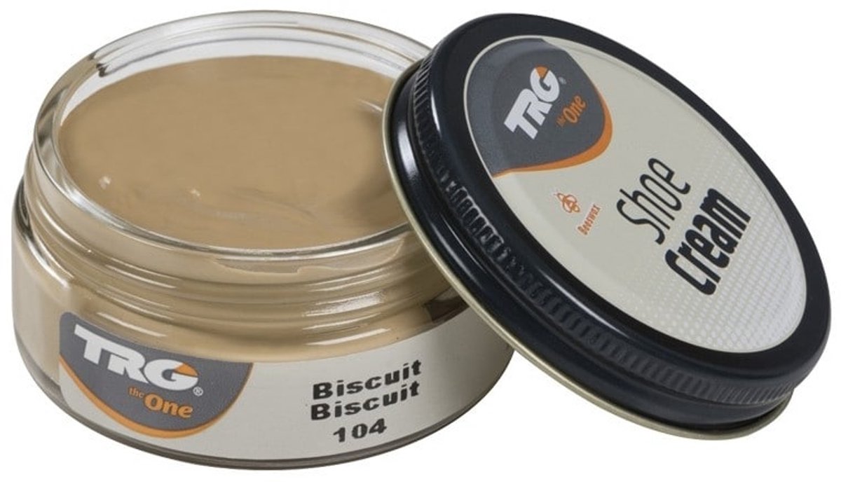TRG - schoencrème met bijenwas - biscuit beige - 50 ml