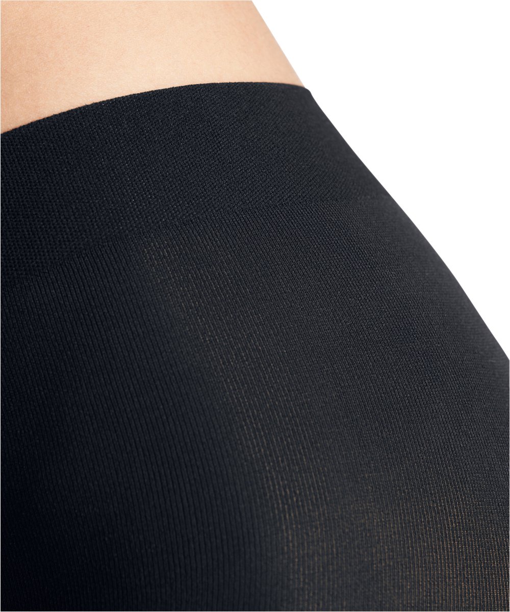 FALKE Check Mate gedessineerd materiaal half ondoorzichtig 60 DEN panty dames blauw - maat M