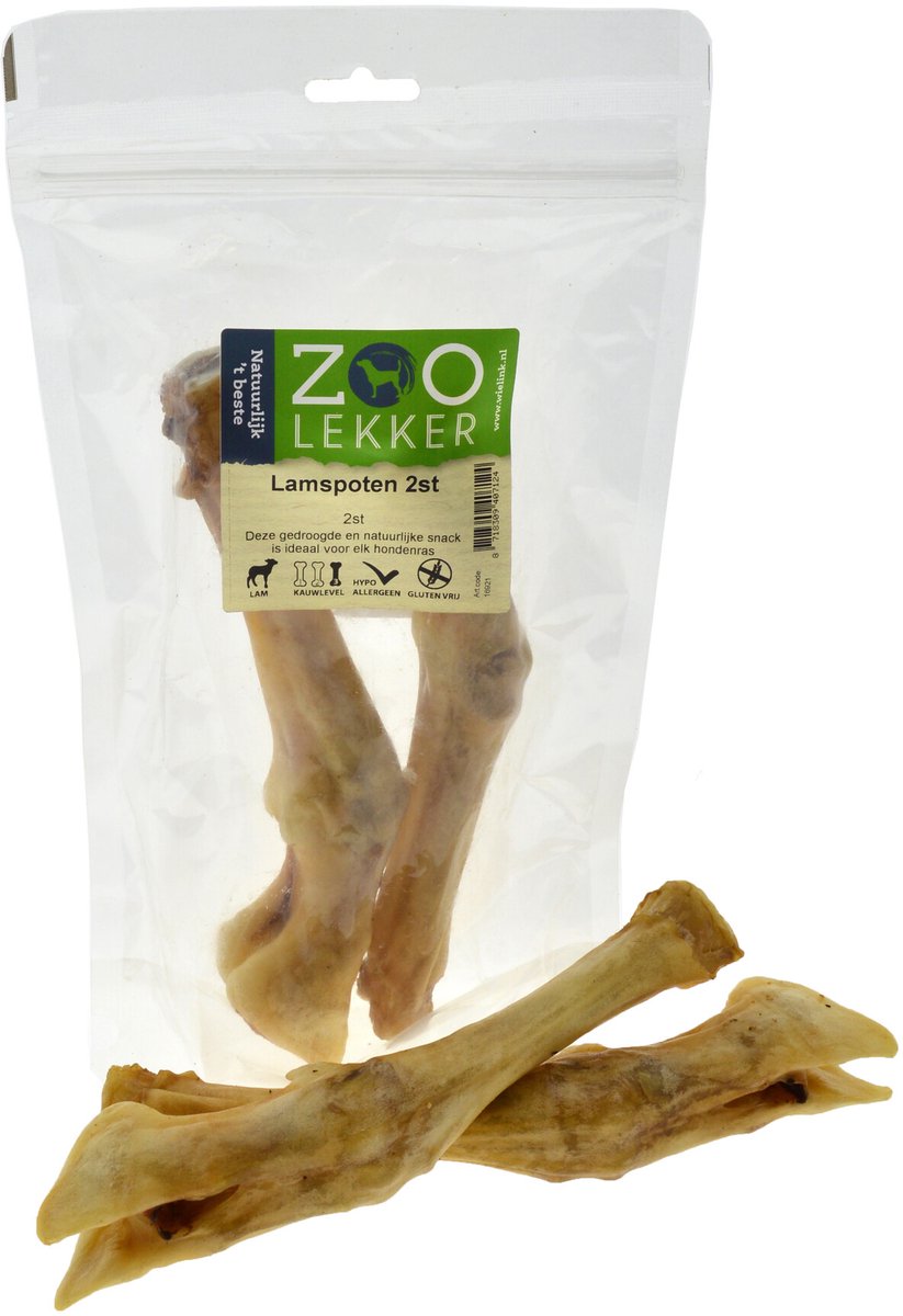 Zoolekker Lamspoten 2st