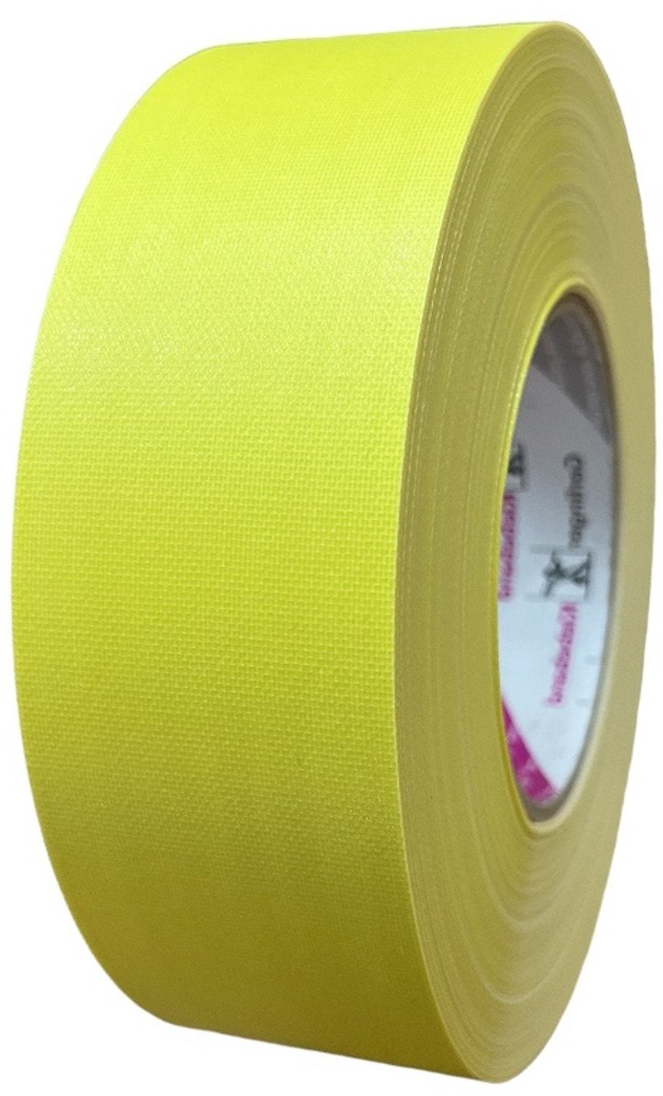 Gerband 258 Gaffer Tape 50mm x 50m Geel