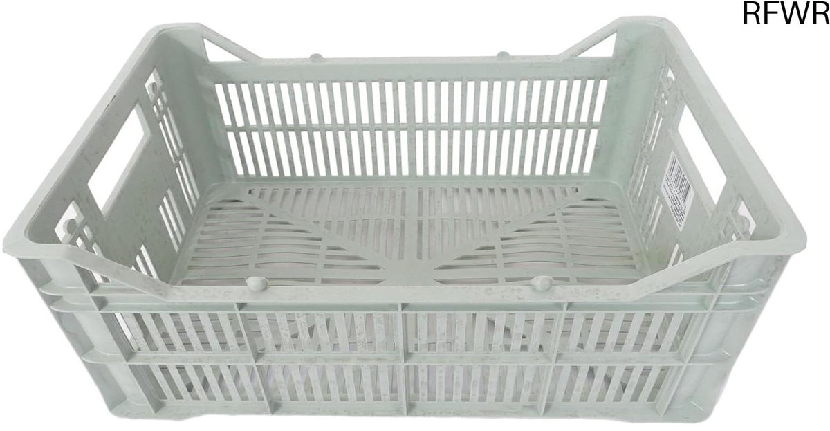 RFWR® Urban Proof Fietskrat - Gerecycled Polypropeen - Frosty Green - Duurzaam en Stijlvol