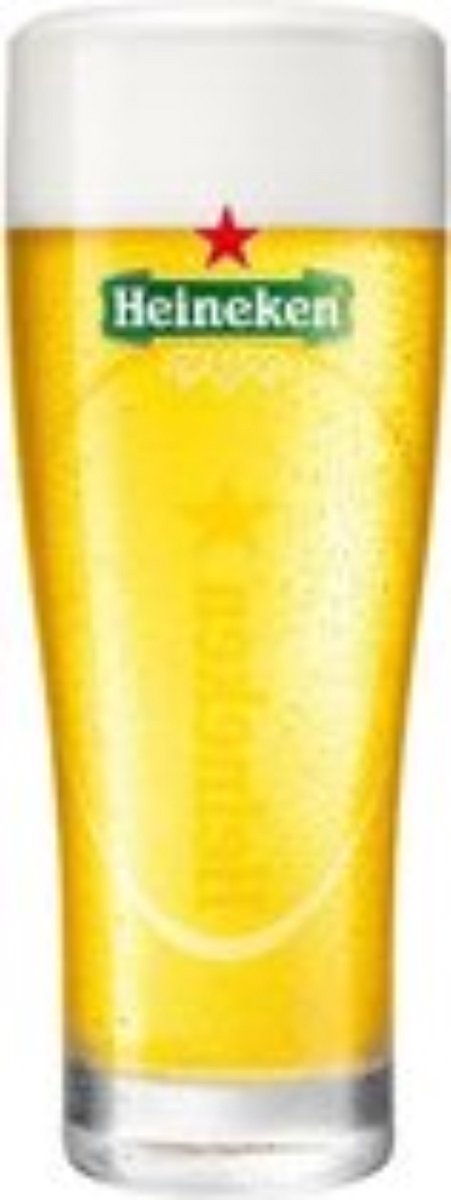 Heineken Ellipse Bierglazen – Set van 6 | 25 cl | Officieel Design