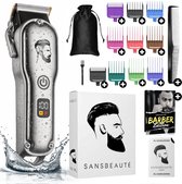 Bol.com Professionele Draadloze Tondeuse - Tondeuse Mannen Hoofdhaar - Cheveux Haar - Haartrimmer - Kapper Haar Machine - Haarto... aanbieding