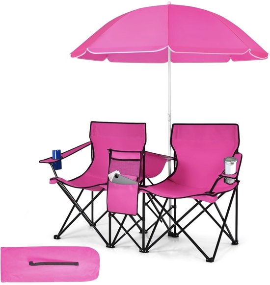 Lot De 2 Chaises Pliantes De Camping Stagecaptain - Fauteuils Avec Porte-gobelet Et Sac