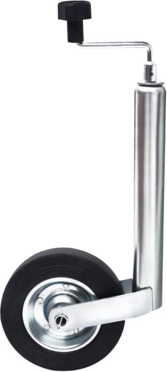 Thuys – Neuswiel Aanhangwagen – Kunststof Velg – Duurzaam – 400kg Capaciteit – 83 x 59 x 5cm - Zilver