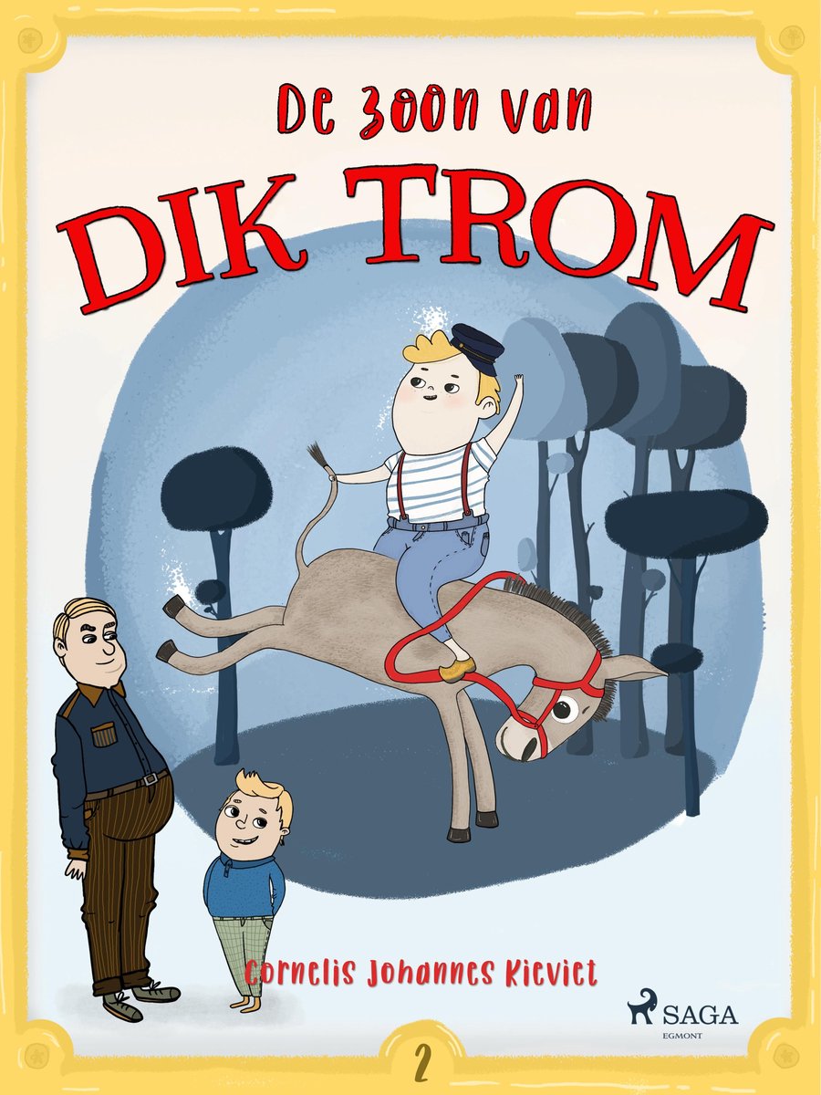 Omslag van Dik Trom 2 - De zoon van Dik Trom