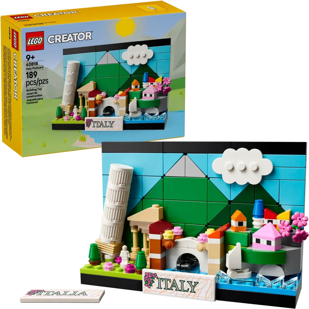 Lego Creator - Ansichtkaart van ItaliÃ« - 40818