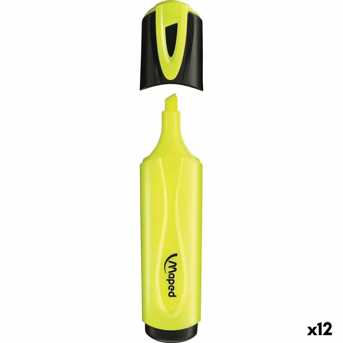 Maped markeerstift Fluo'Peps Classic - Geel - 1 stuk