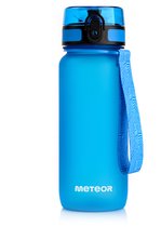 Meteor Sportfles 650 ml - Sportfles - Blauw, Antislip, BPA-vrij, Tritan, Gemakkelijk schoon te maken