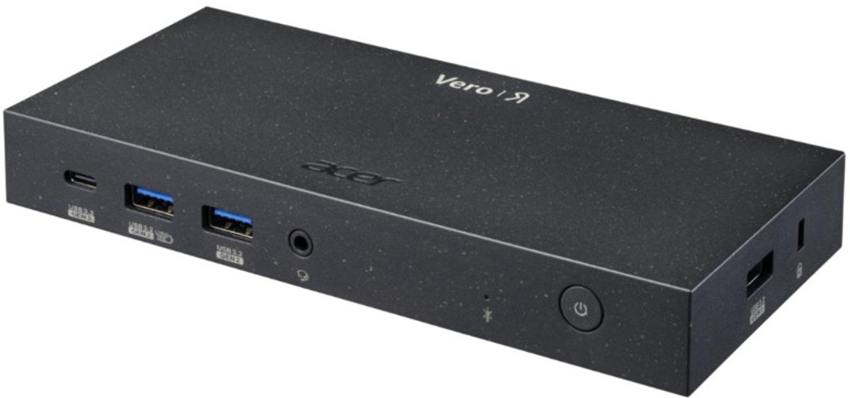 Acer Vero MST Dock M33 - Docking Station - Laptop - USB-C - Windows - Chrome - Zwart
