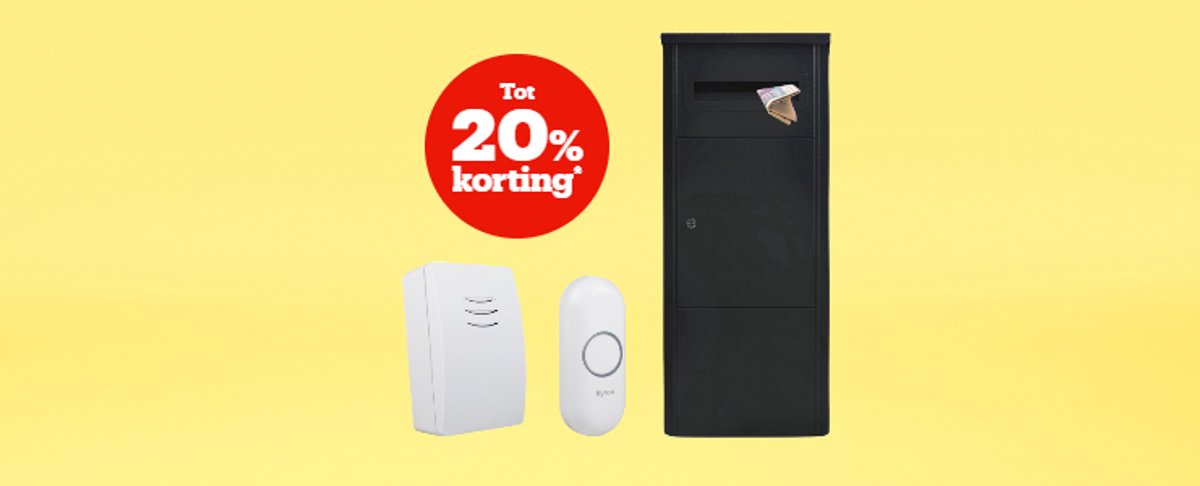 Tot 20% korting op