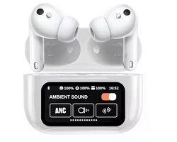 Smart Pods - In Ear Gym/Sport Pro Earbuds - Draadloze Oortjes - Oordopjes met Oplaadcase - Wireless Earphones - In Ear Gym/Sport - Noise Cancelling - Draadloos - Bluetooth 5.4 - IPhone en Samsung - Smartphone en Laptop - GSM