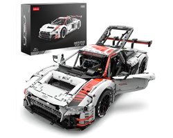 Rastar 99300 | Audi R8 LMS GT3 | Official licensed | 3322 onderdelen | Schaal 1/8 Afmetingen | 57×27×14CM | Leeftijd 14+ | Compatible met bekende merken