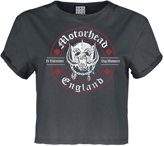 Motörhead Amplified Collection - St. Valentines Day Massacre Dames T-shirt - houtskool - XL