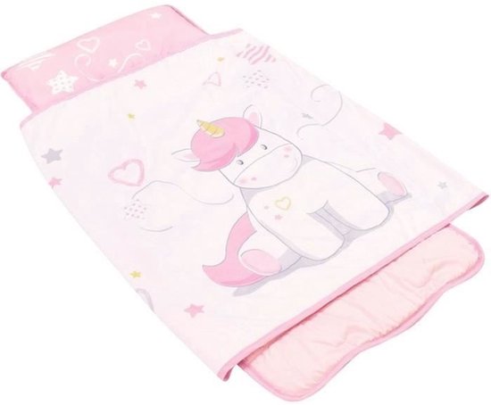 Slaapmat / slaapzak voor kinderen - FUN HOUSE - Eenhoorn - L.55 x D.121 cm — afbeelding 3