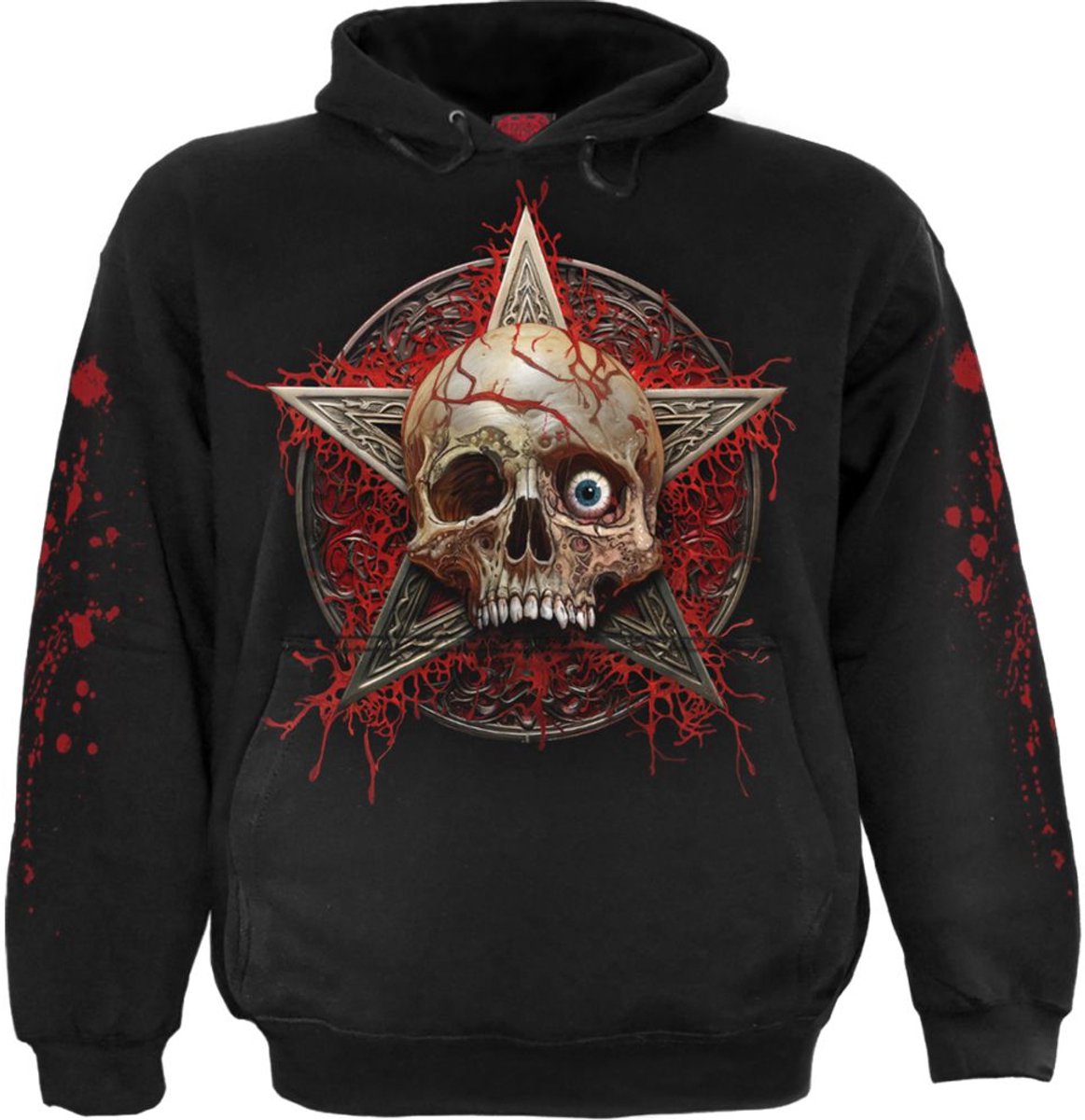 Spiral Creeping Curse - Hoodie Heren Trui met capuchon - zwart - XXL