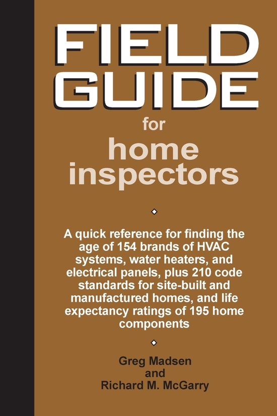 Field Guide for Home Inspectors - cover