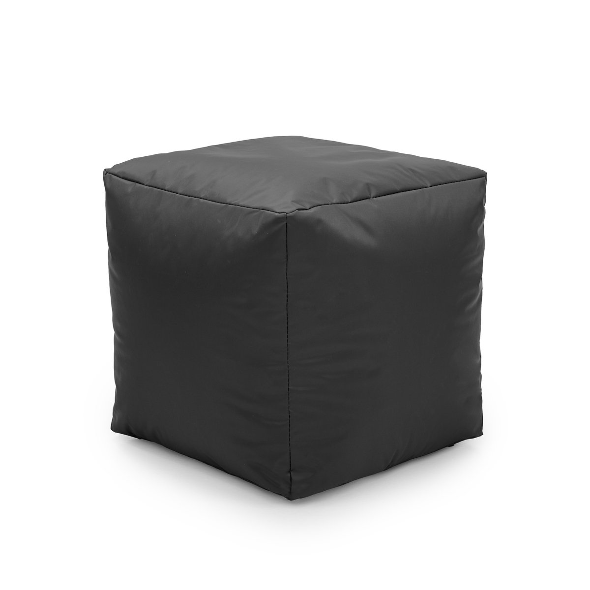 Drop & Sit - poef - robuust nylon - antraciet -50x50x40
