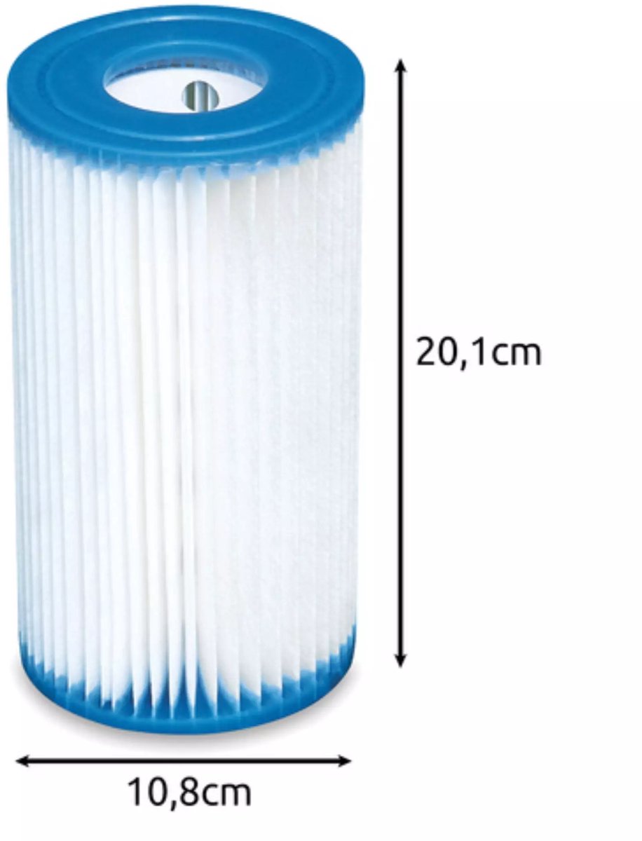 Intex Filter Cartridge Type A 3 stuks