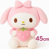 Bextunio Fluffy Roze Knuffelkonijn (45 cm) – Ultralicht & Superzacht – Perfect Cadeau voor Baby’s, Kinderen & ValentijnCadeau