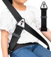 Gordelversteller Voor Kinderen I Gordelspanner I Gordelclip I Veiligheidsgordelgesp I Gordelverlenger I Veiligheidsgordel I Zwart