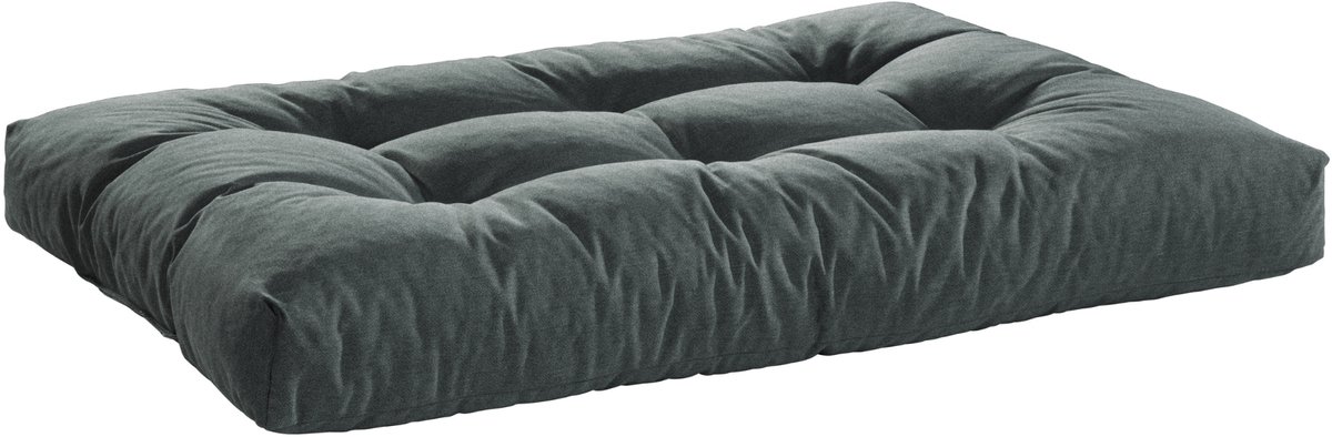 Bodyprotect 80 x 120 cm palletkussen | Zitkussen | Voor buiten en binnen | Made in EU | Hoes van hoogwaardige meubelstof, waterdicht | 80 x 120 x 12 cm | donkergrijs