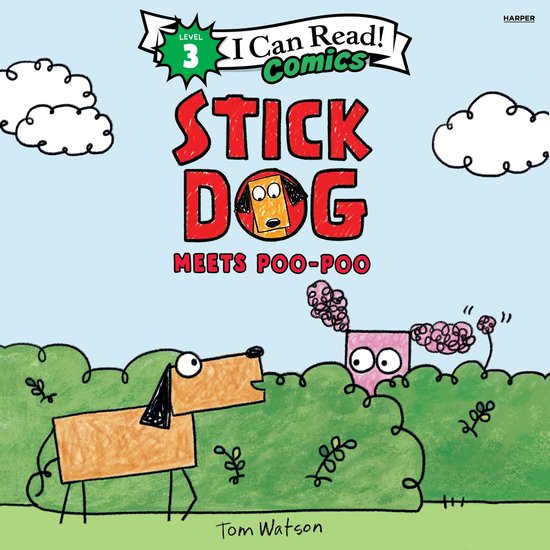 Stick Dog Meets Poo-Poo - cover