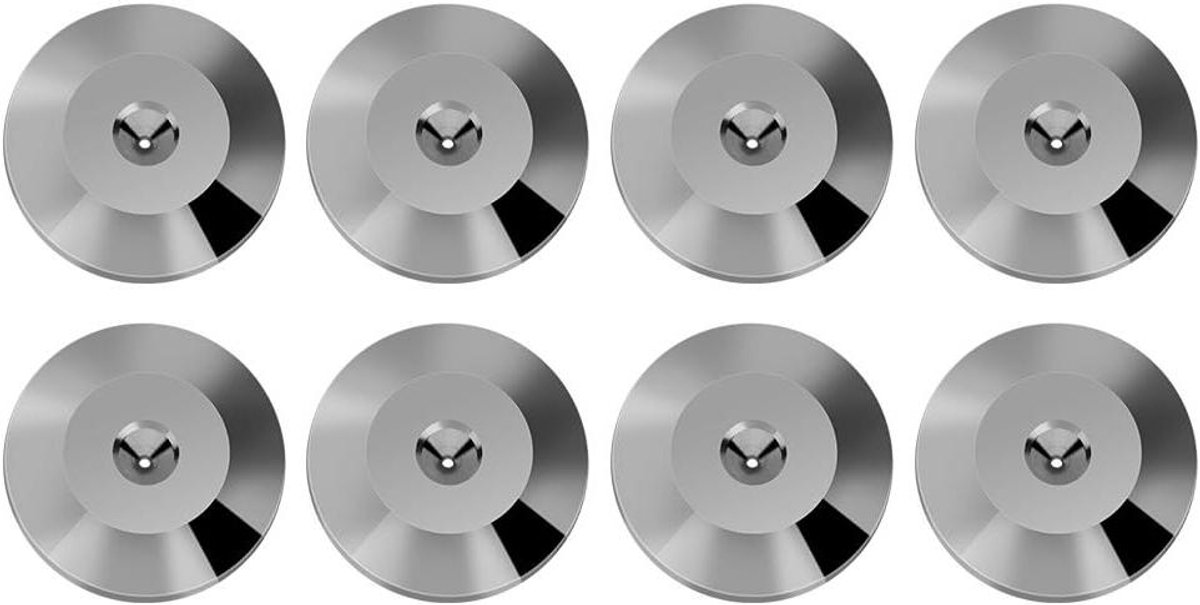 JGS Premium - Speaker spikes pads voor luidsprekerisolatie - Set van 8 - Universeel - Koper - Vloerruit - Pistoolkleur