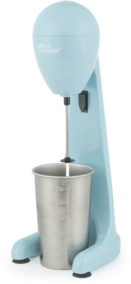 Giles & Posner Milkshake Maker - 2 snelheden - 500 ml beker - 200W