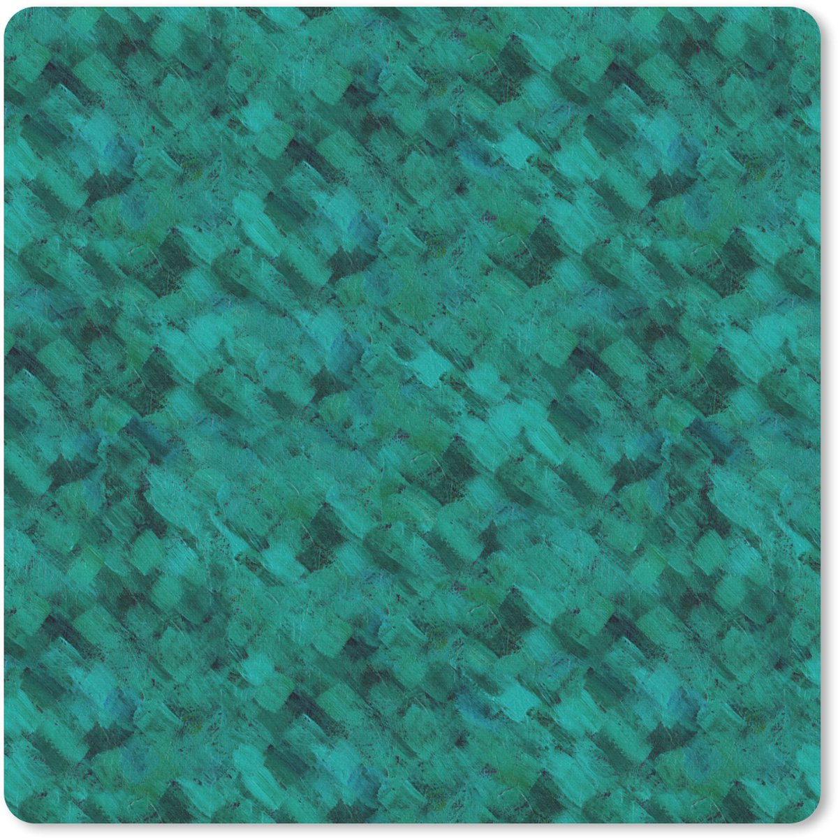 Muismat 30x30 cm - Mousepad Vloeiend - Olie - Verf - Groen - Muismatten